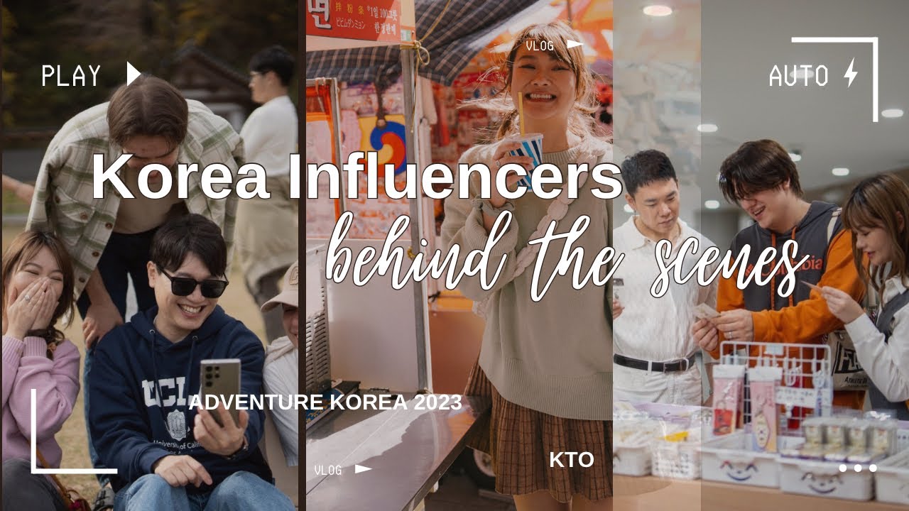 Influencers in South Korea: Adventure Korea Fall 2023 | Korea Tourism Organization