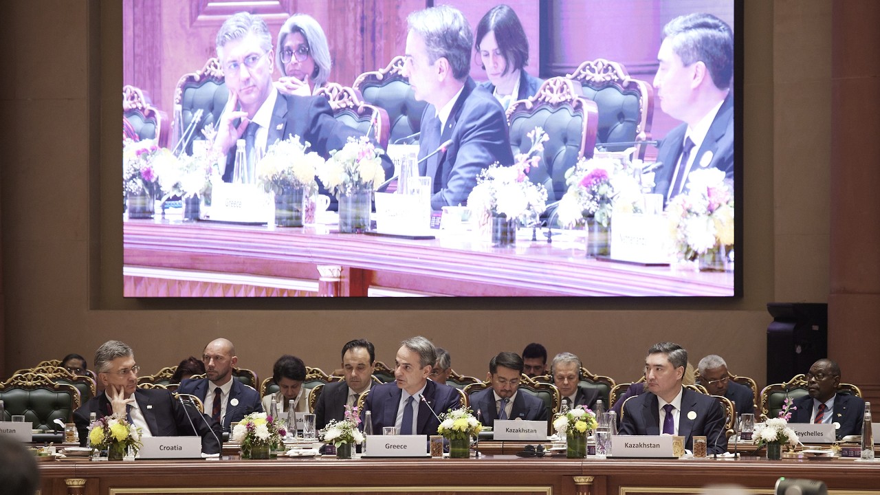 Ομιλία στο πλαίσιο του «AI Impact Summit», στο Διεθνές Εκθεσιακό Κέντρο Bharat Mandapam