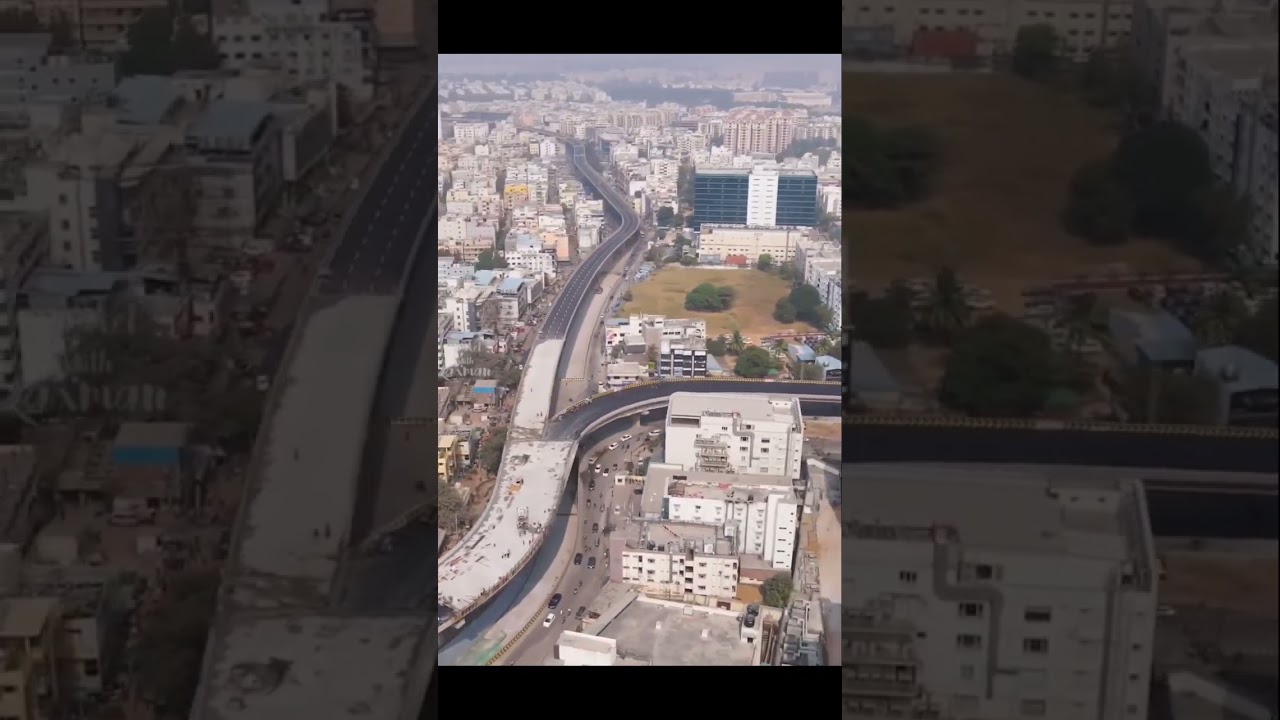 Kothaguda Flyover #hyderabad #realestate @vasavirealty