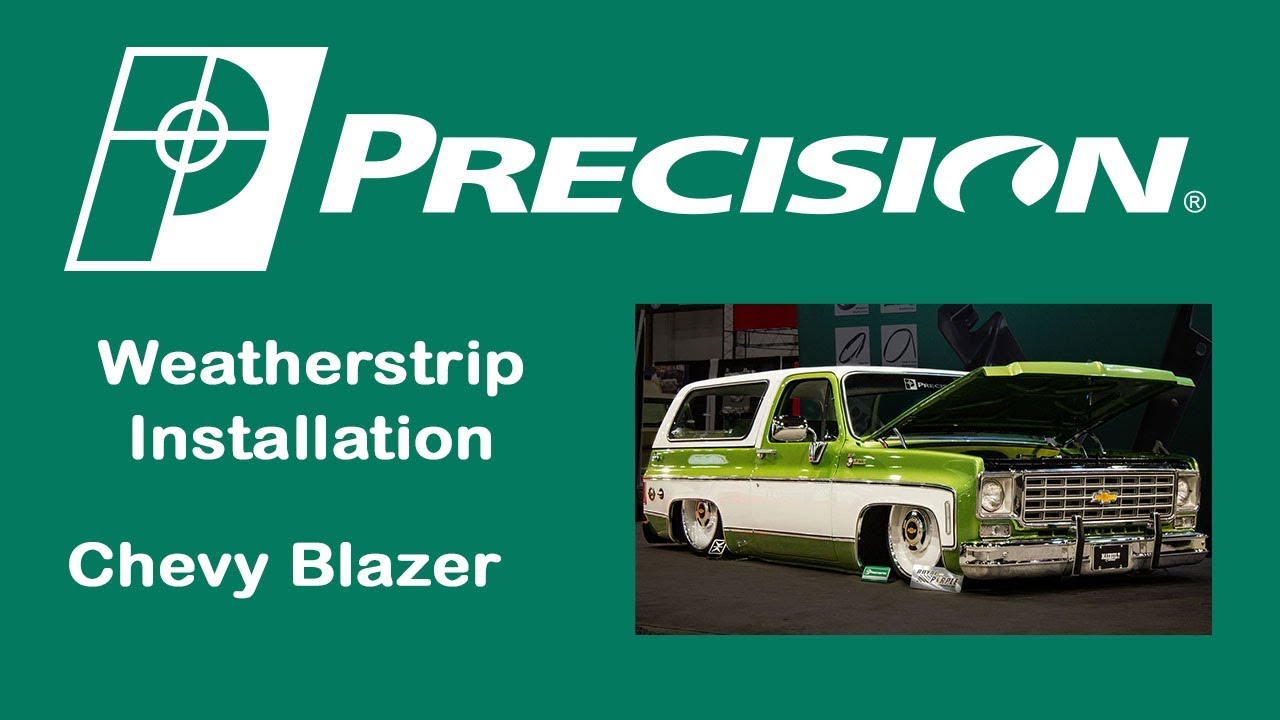 1976-1991 GM Blazer/Jimmy Quarter Glass seal