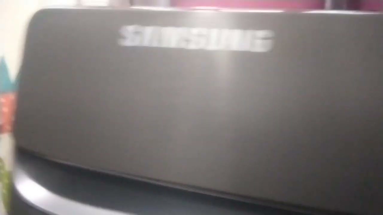 삼성 그랑데 세탁기 표준코스 작동영상