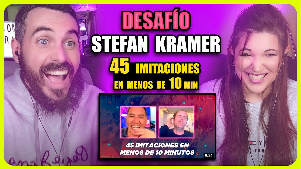 👉 DESAFÍO STEFAN KRAMER: 45 PERSONAJES EN MENOS DE 10 MINUTOS | Somos Curiosos