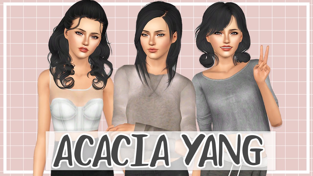 Create-A-Sim: Acacia Yang | The Sims 3