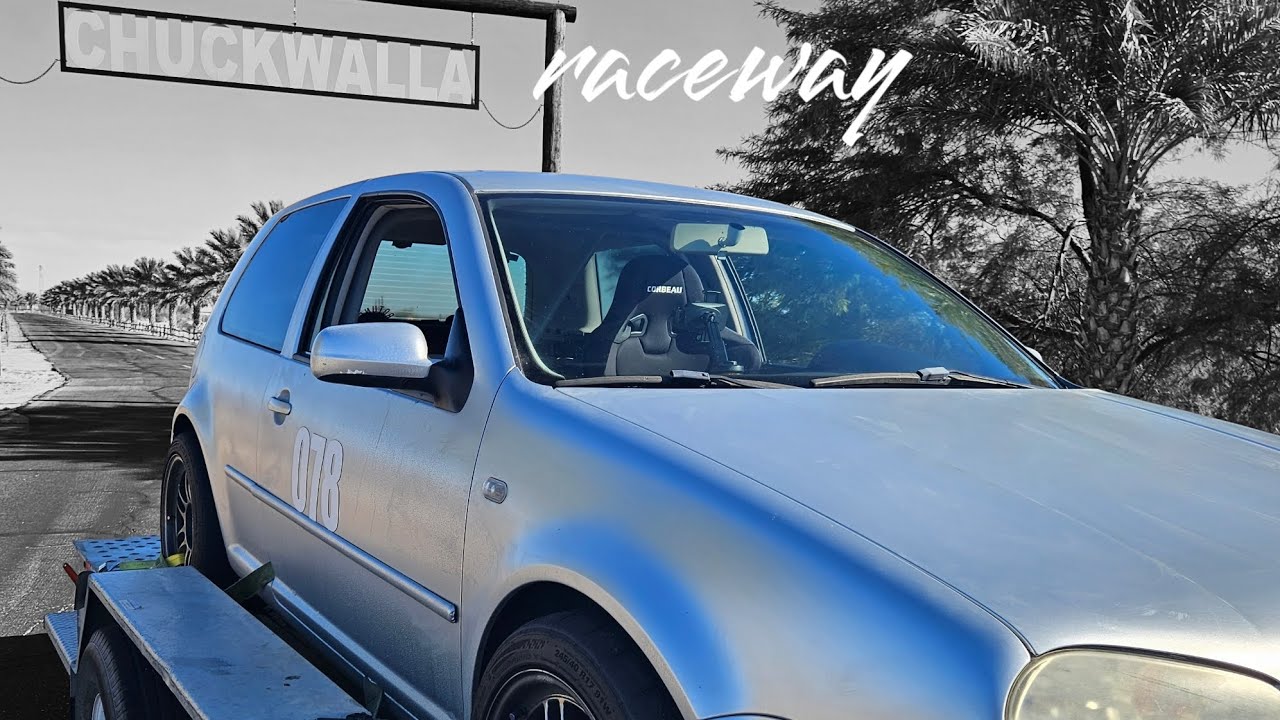 track day at chuckawalla raceway.