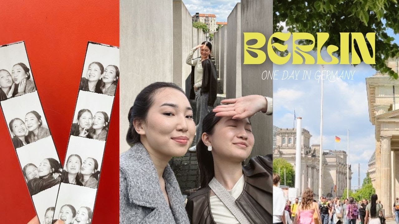 BERLIN VLOG: один день в Германии, мемориал и фотобудка