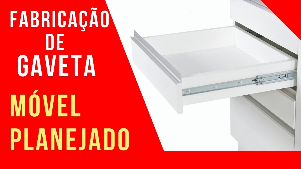 GAVETA | Passo a passo de como fabricar gaveta | Móveis Planejados | Marcenaria | DIY