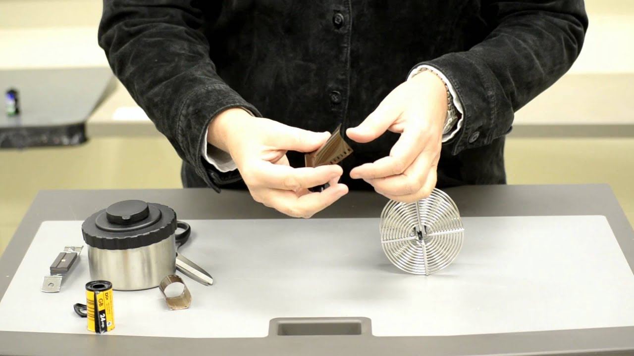 How to load 35mm film onto a developing reel