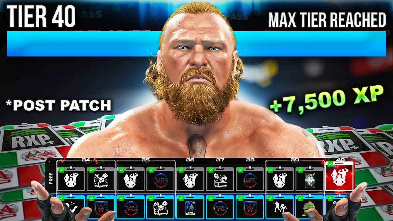 MAX OUT RINGSIDE PASS LEVEL 40 FAST! (POST PATCH) | WWE 2K26