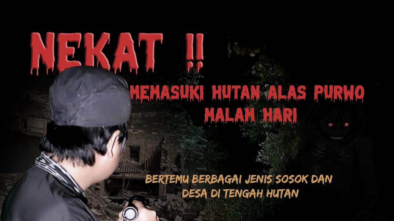 PENELUSURAN : KOK ADA BANGUNAN MISTERIUS? EXPLORE MALAM HUTAN ALAS PURWO..