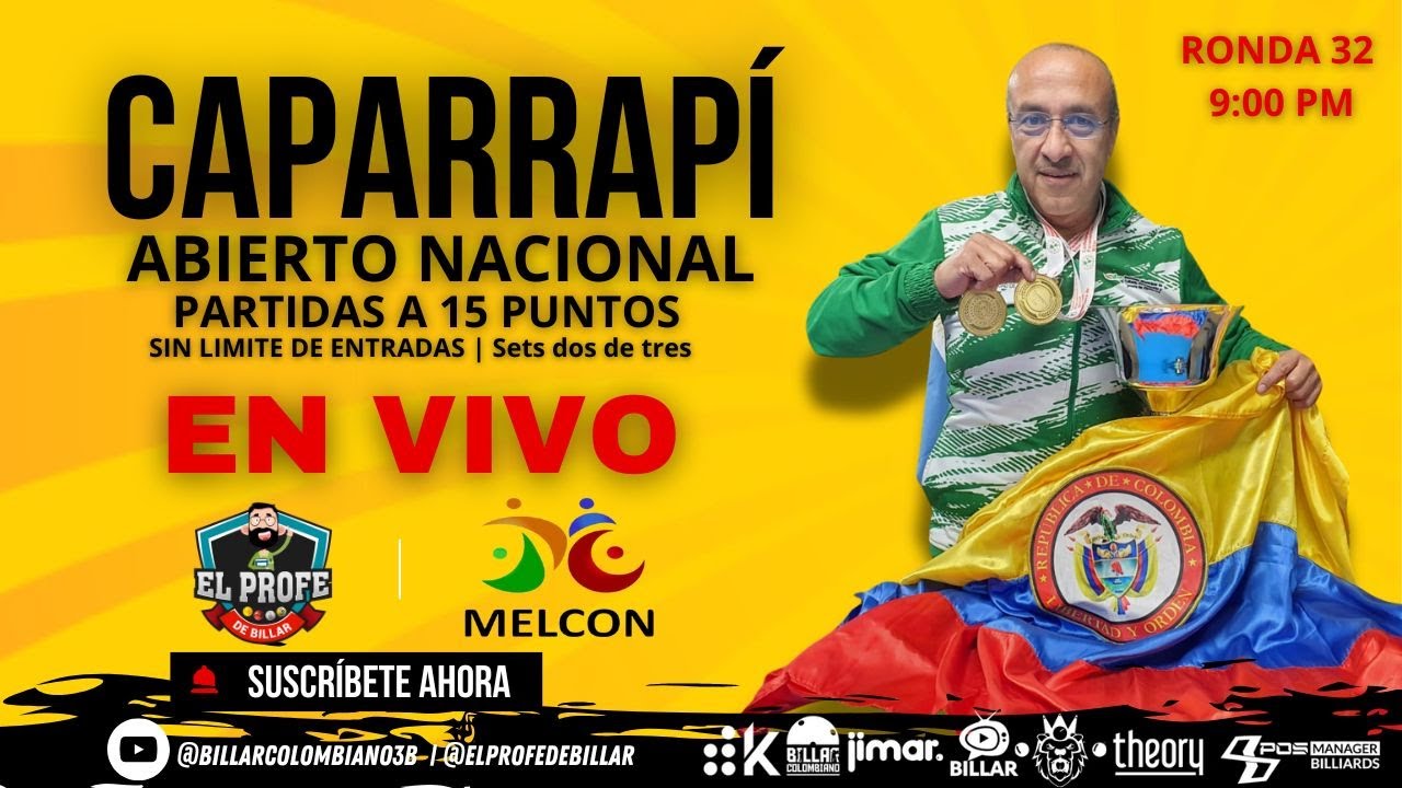 Abierto Nacional Caparrapi 2024 | Ronda 32 | Día 2
