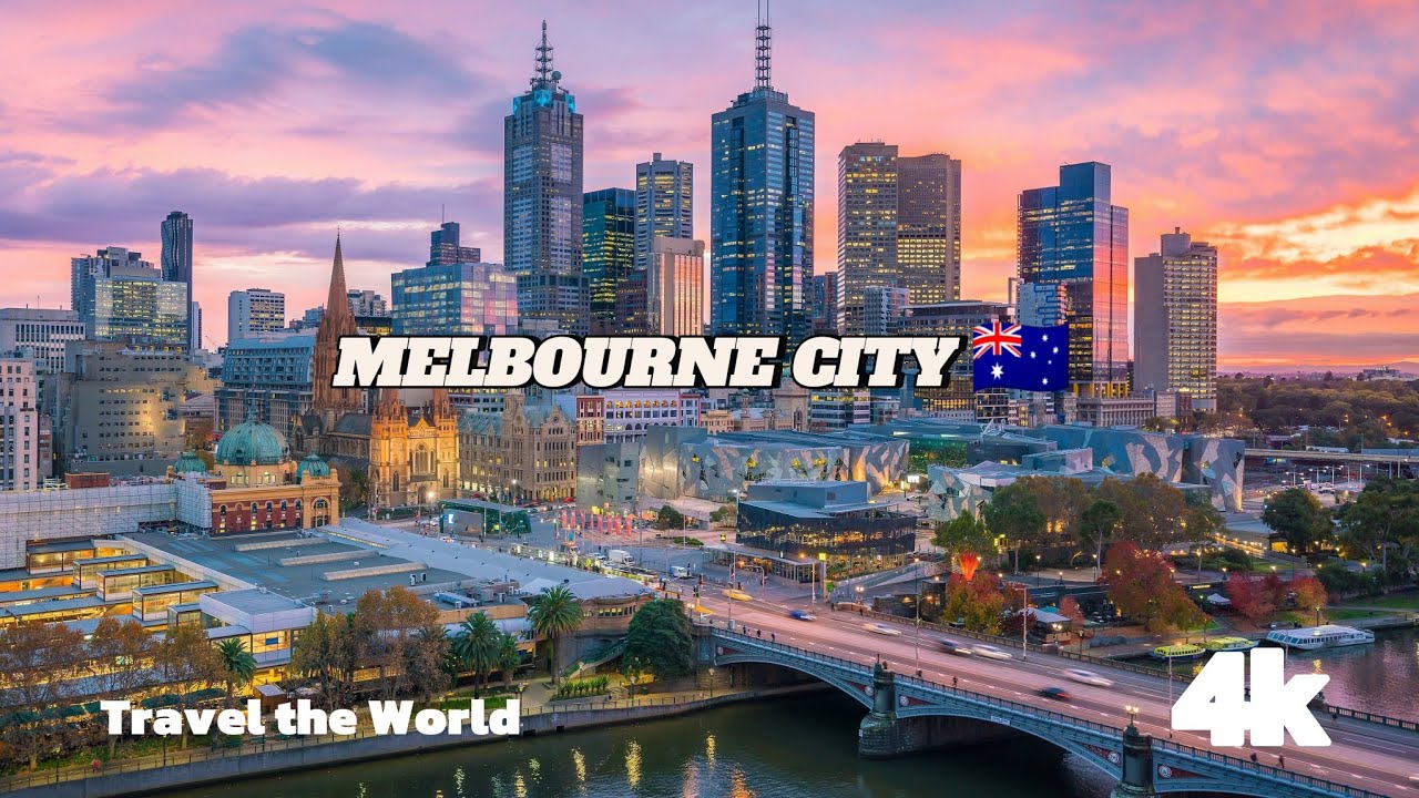 Melbourne, Australia 🇦🇺 | Stunning 4K Aerial Tour of the City Skyline