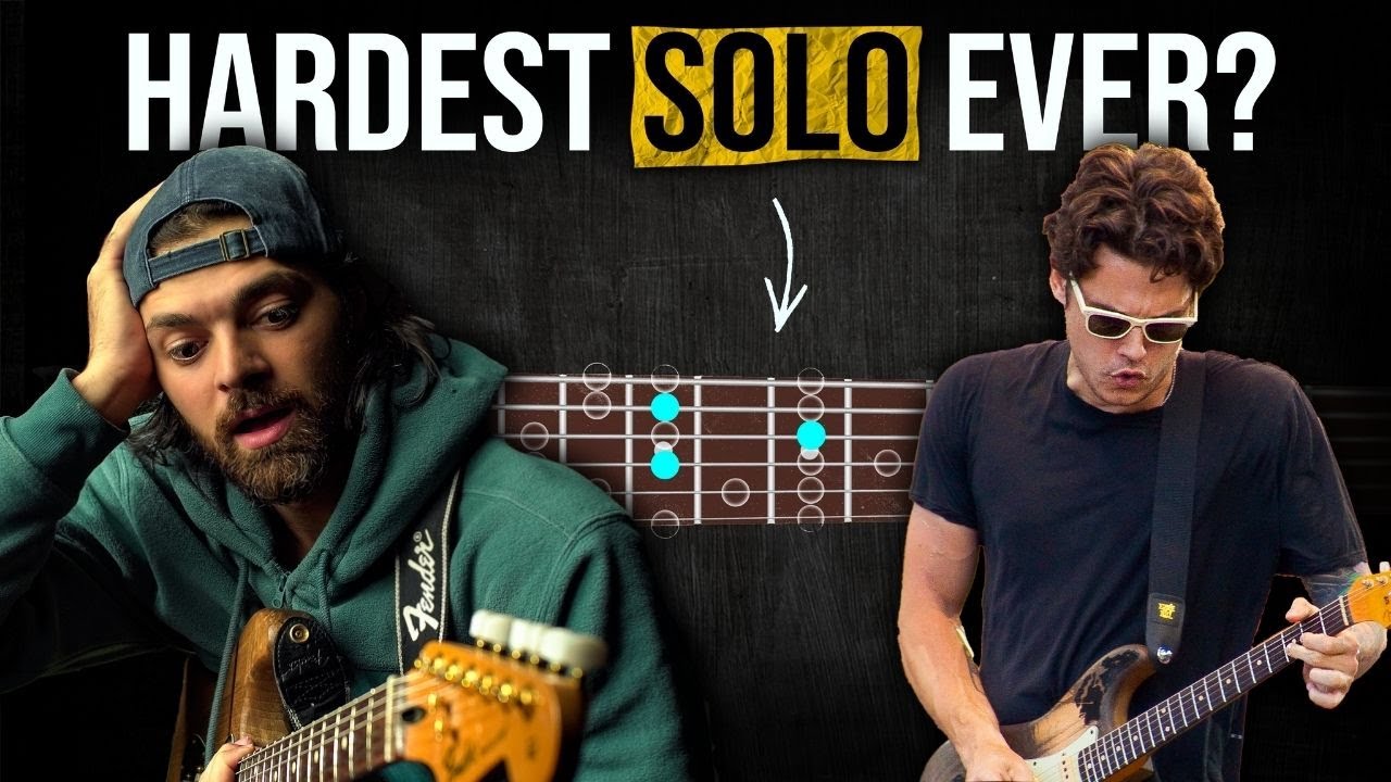 ПОЧЕМУ ЭТО СОЛО НЕВОЗМОЖНО ИГРАТЬ!? | John Mayer Belief 2007 Crossroads Live