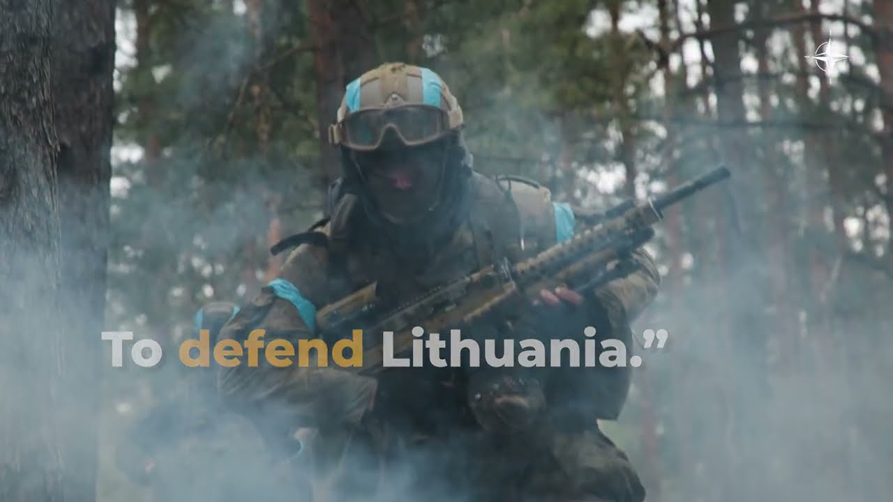 Многонациональные вооруженные силы НАТО находятся в Литве в состоянии боевой готовности!
