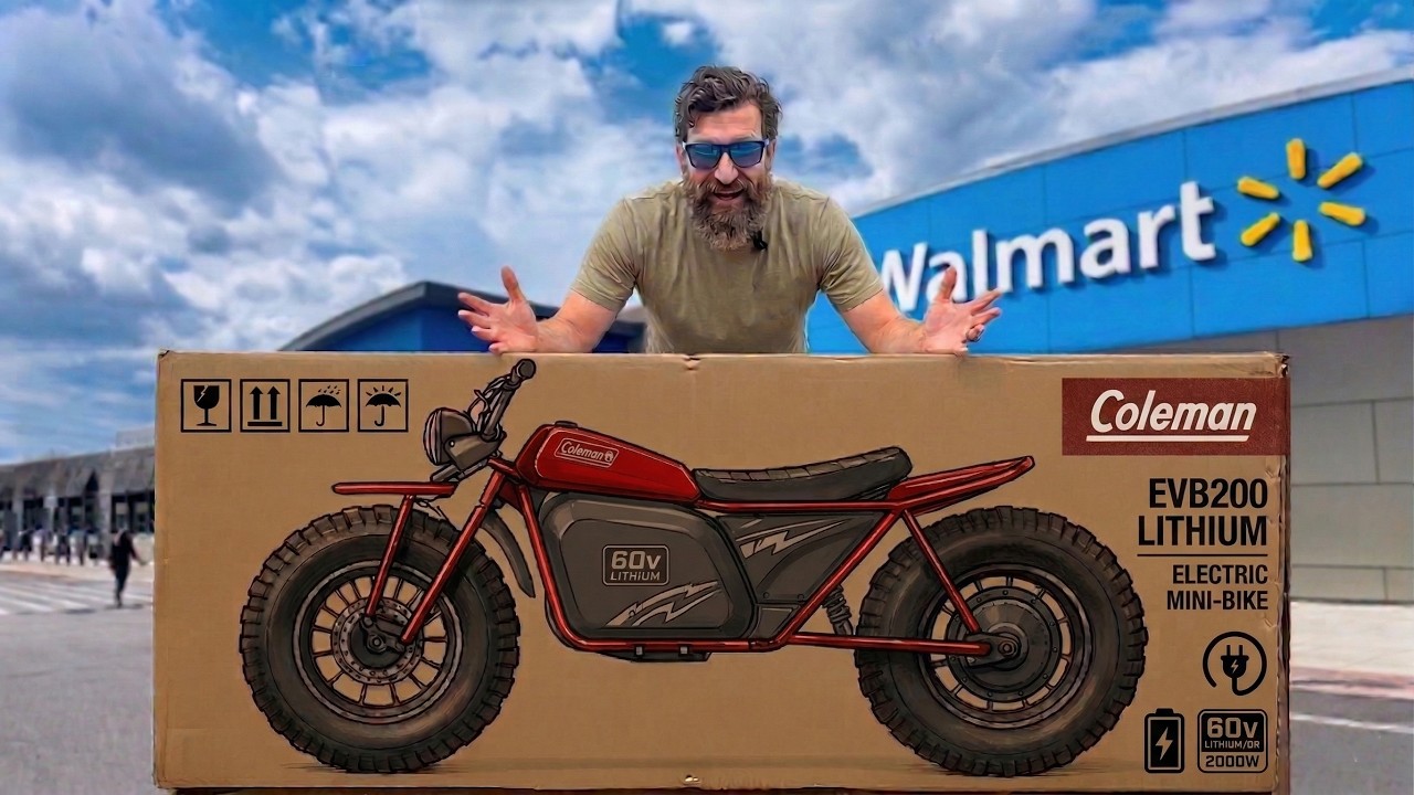 I Bought the Cheapest Mini Bike from Wal Mart