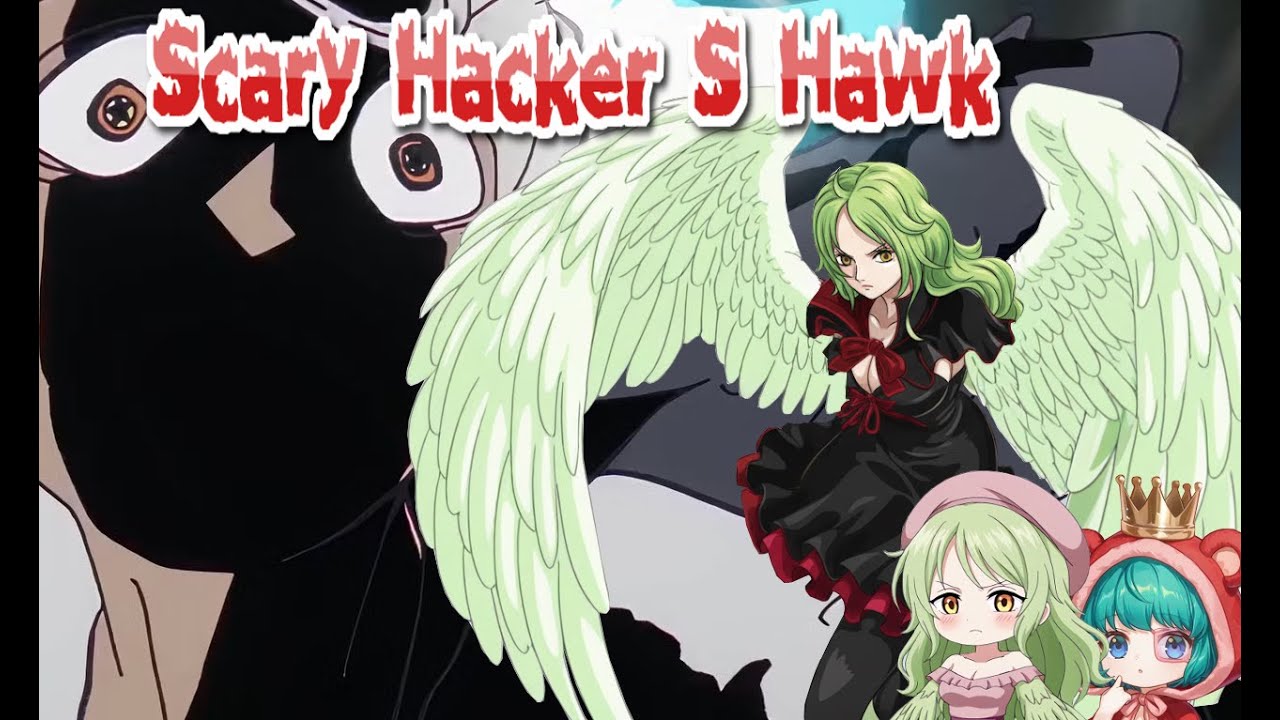 Monet encounter S Hawk the Scary Hacker  One Piece Halloween Bounty Boss Battle Gecko Moria