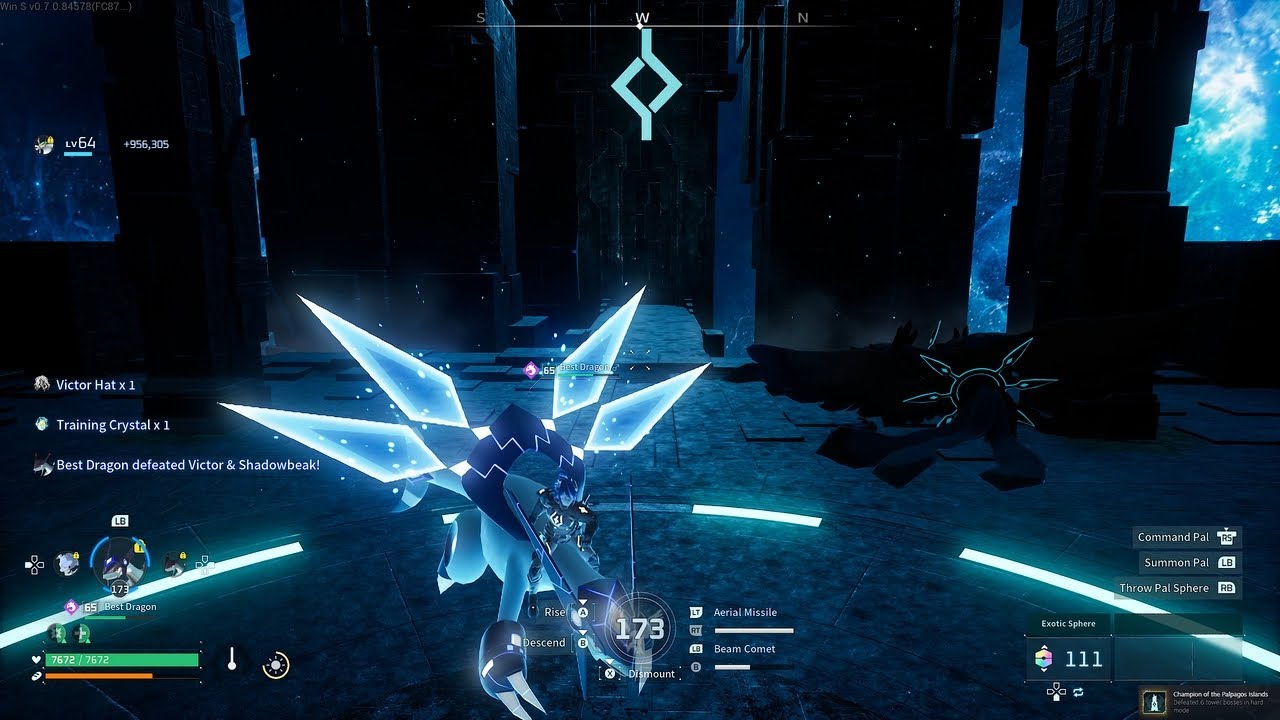 Tower Bosses (Hard Mode) Revisited with V1 Armor