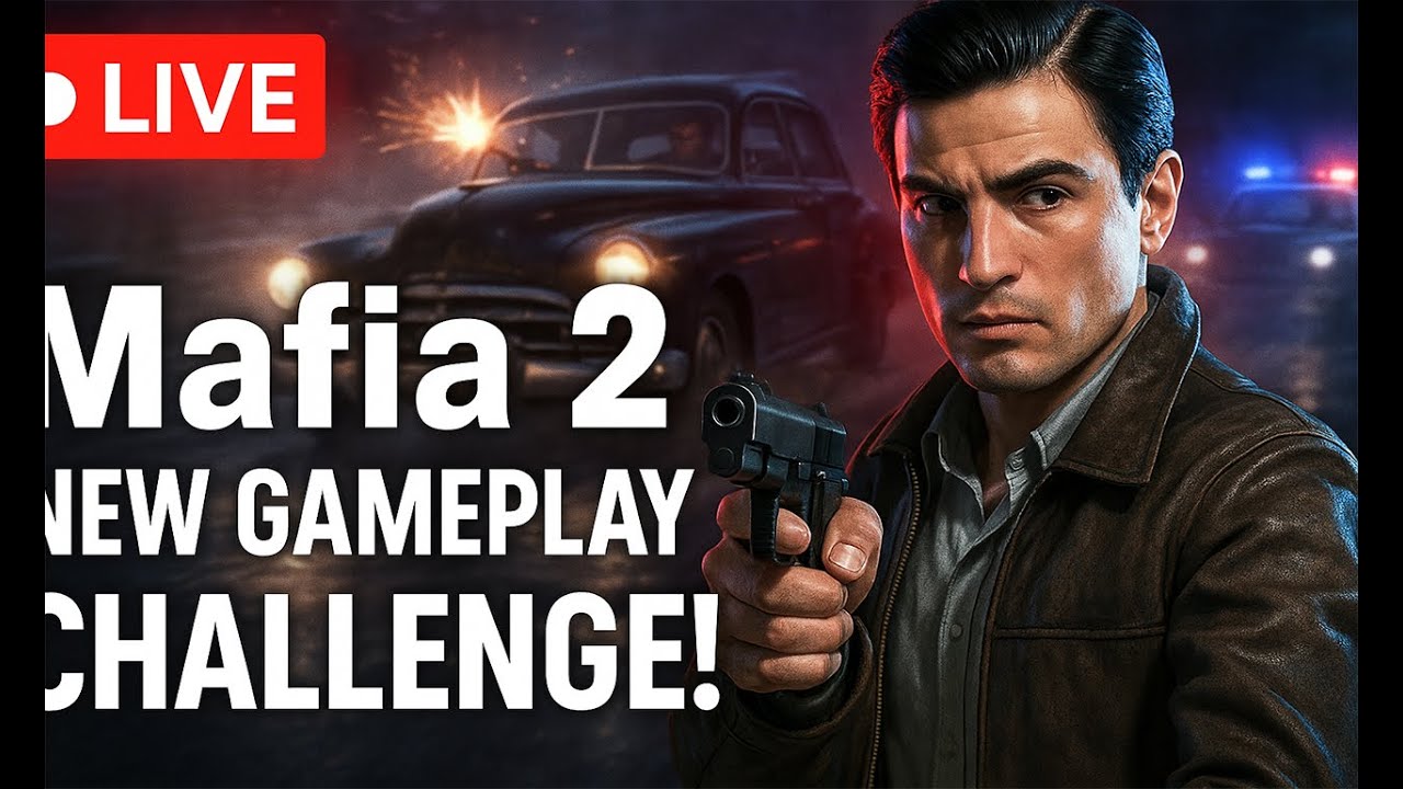 "🔥 INSANE LIVE Mafia 2 Challenge: Epic Gameplay Like You've NEVER Seen! | Join the Madness!"