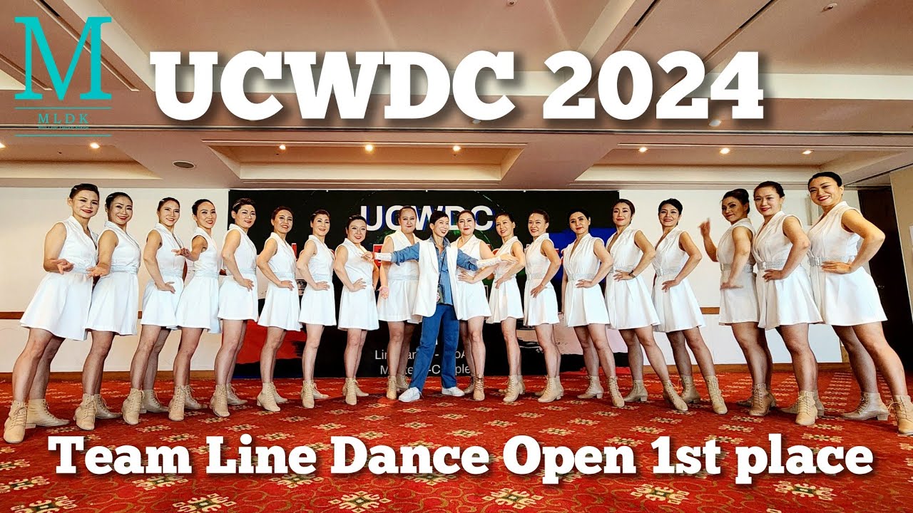 UCWDC Global Dance Festival 2024 (9/29)/단체전 1위/ 모던라인댄스의 선두/민라인댄스코리아/010 5469 9632 / 민정희