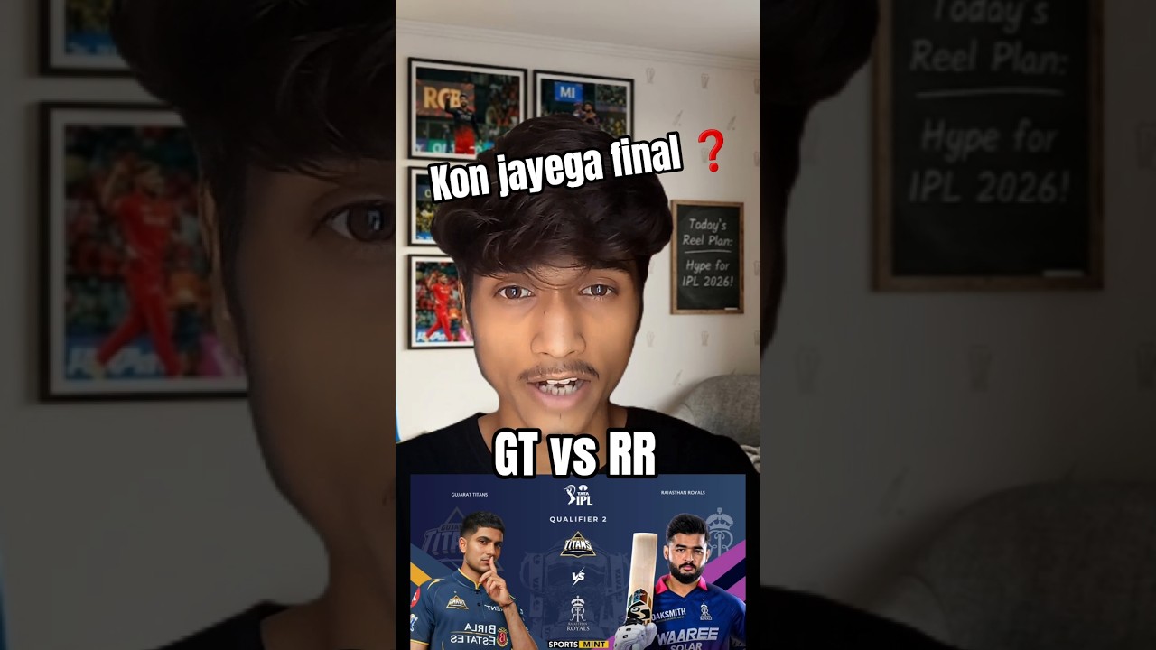 Qualifier-2 GT vs RR match IPL 2026 Prediction | Today Match Prediction Prediction#cricket #ipl2026