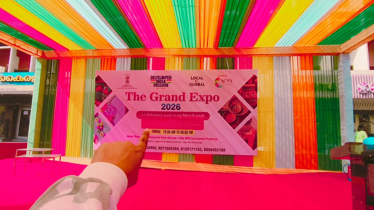 My First Vlog | The Grand Expo 2026 Connaught Place Delhi 