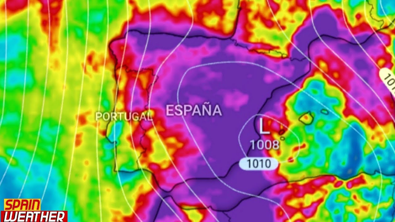Tiempo en España | Modelo ECMWF–Precipitacione 16 de marzo de 2026– Lluvias y tormentas en España