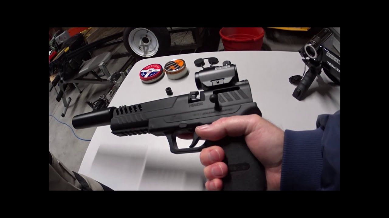 Quick n Sick 7 - Webley Nemesis .22 Co2 Air Pistol 1st Look & Mods!