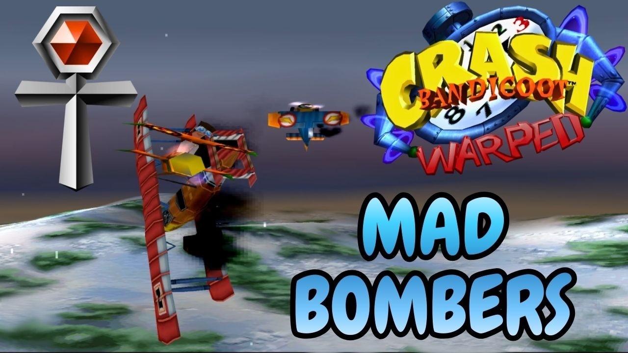 Crash Bandicoot 3: Warped - Level 24: Mad Bombers (Platinum Relic)