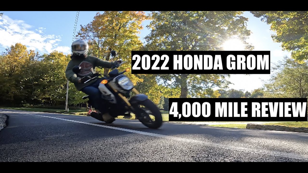 4,000 MILES ON A STOCK GROM -- 2022 Honda Grom Review