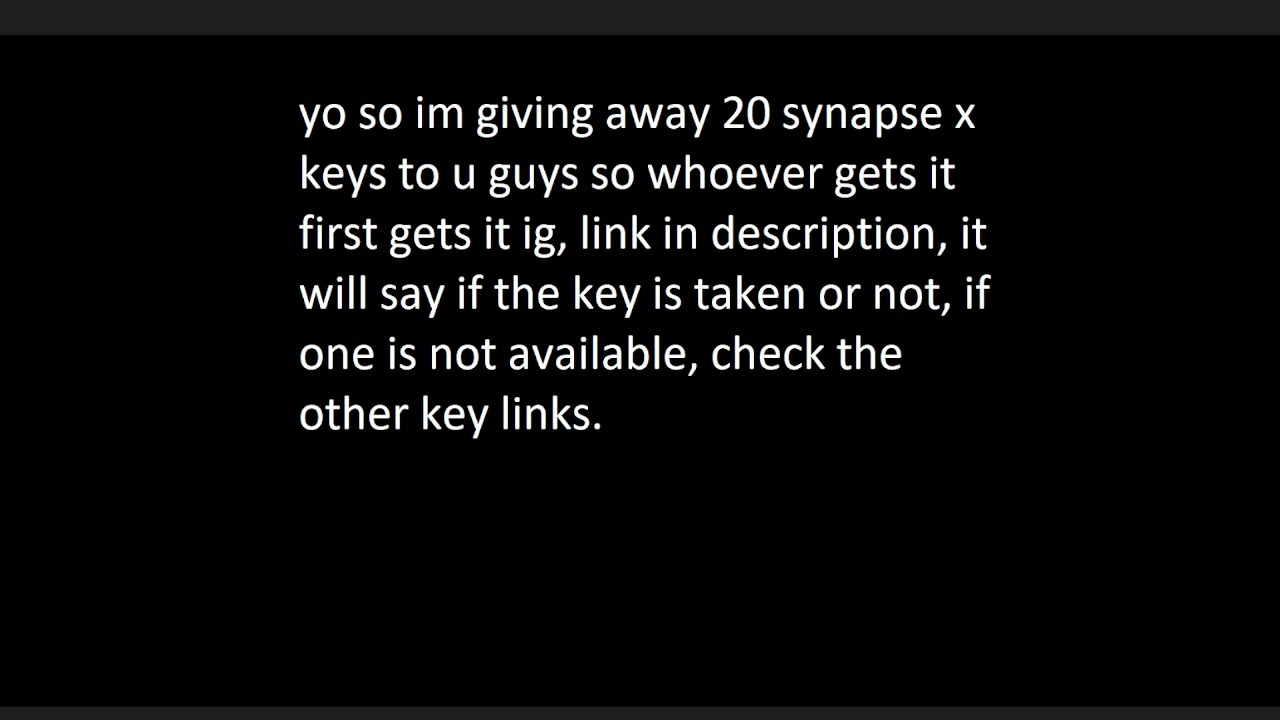 Synapse X Mass Key Giveaway!  (Part 2!)