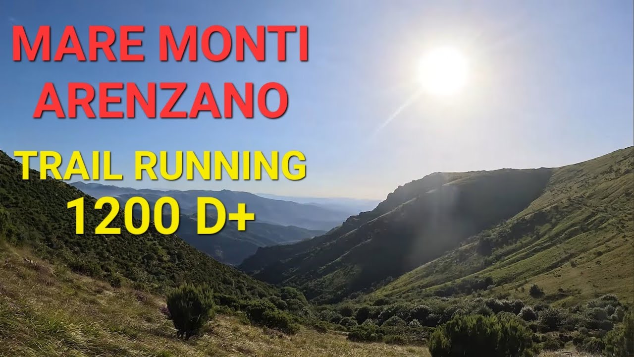 Mare&Monti Arenzano/Liguria italian trail running 1200+ from sea to mountain!