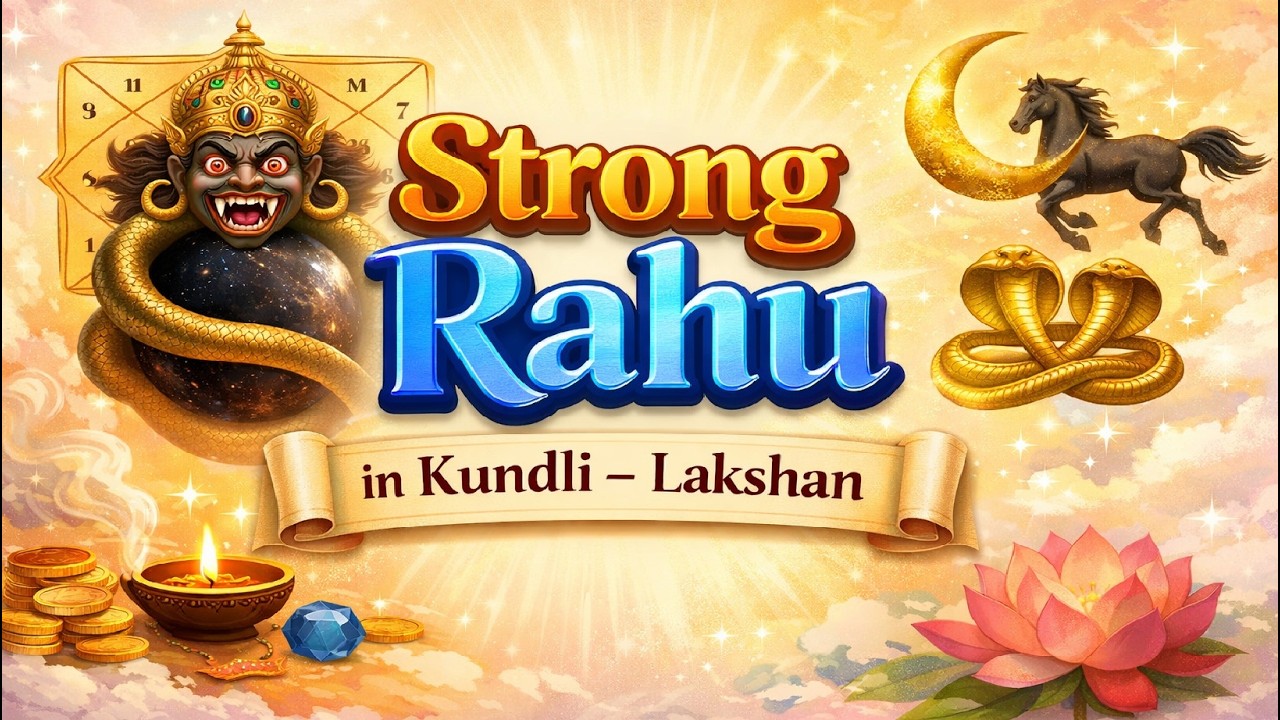 Strong Rahu in Kundli – Lakshan