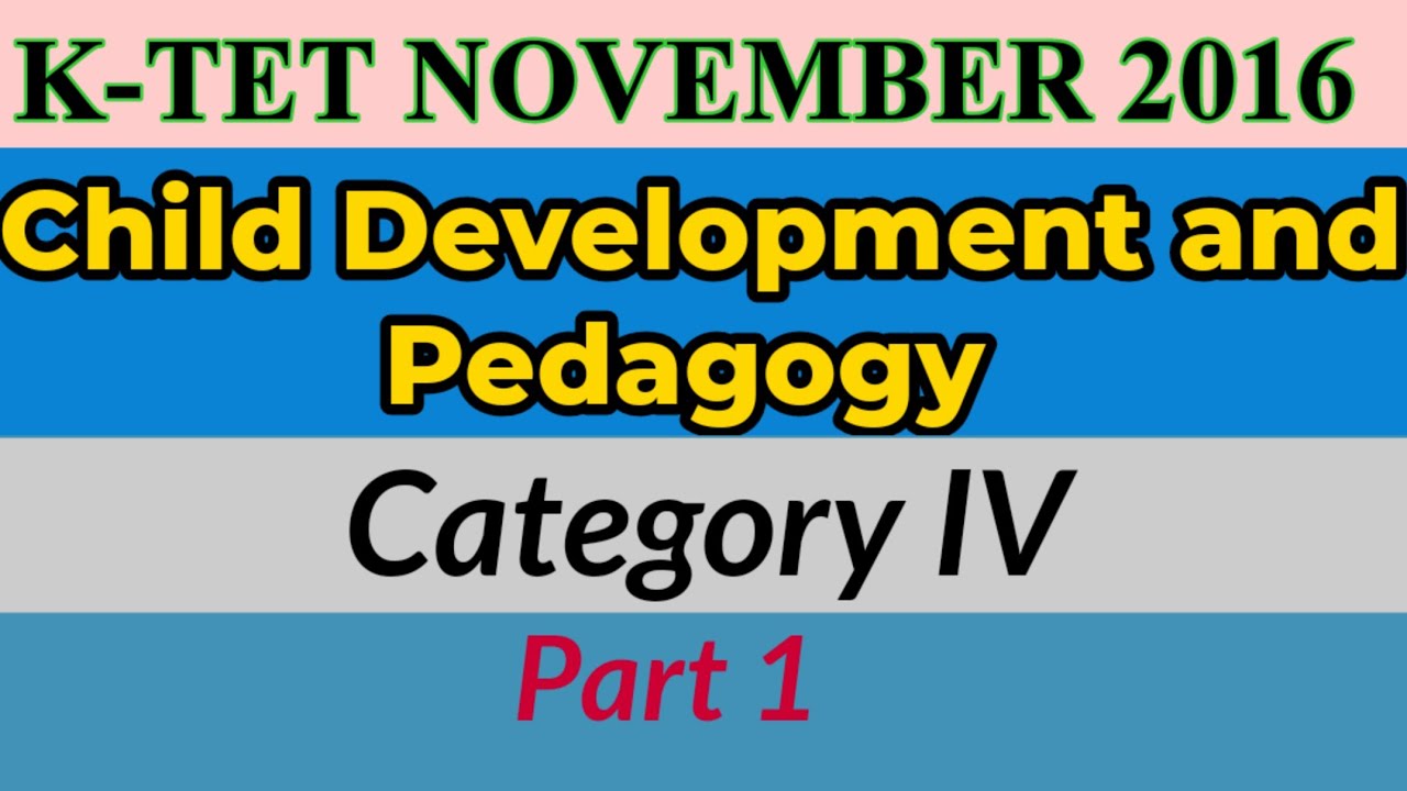 K-TET 2016 NOVEMBER CATEGORY IV PART ONE PSYCHOLOGY QUESTION PAPER ANALYSIS||@CRAFT MEDIA||സൈക്കോളജി
