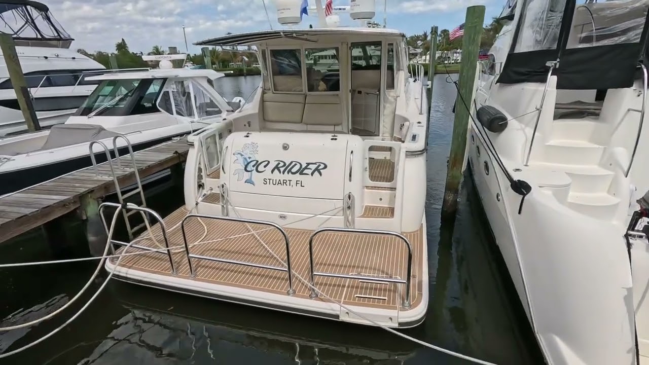 44 Tiara 4400 Sovran 2004 Walk Around “CC Rider”