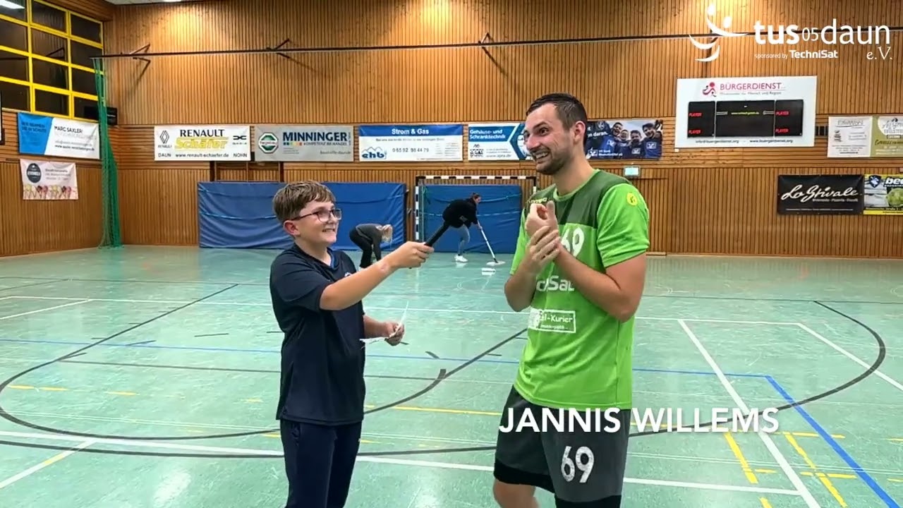 Jugend Interviews Spieltag 4.10.2025 2H SK Prüm, 1H HC Koblenz