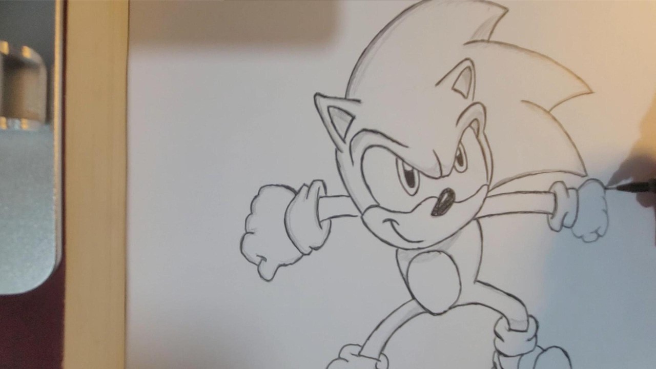 Como Desenhar o Sonic do Zero | Passo a Passo