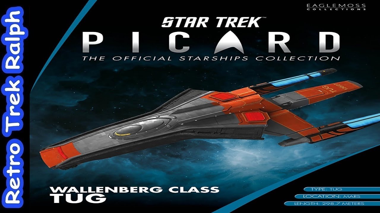 Star Trek Universe: Issue 7: Wallenberg Class Tug. Model Review By Eaglemoss/Hero Collector.