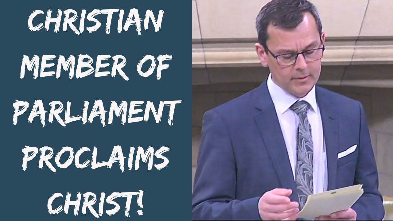 Christian MP Shares The Gospel With Parliament!