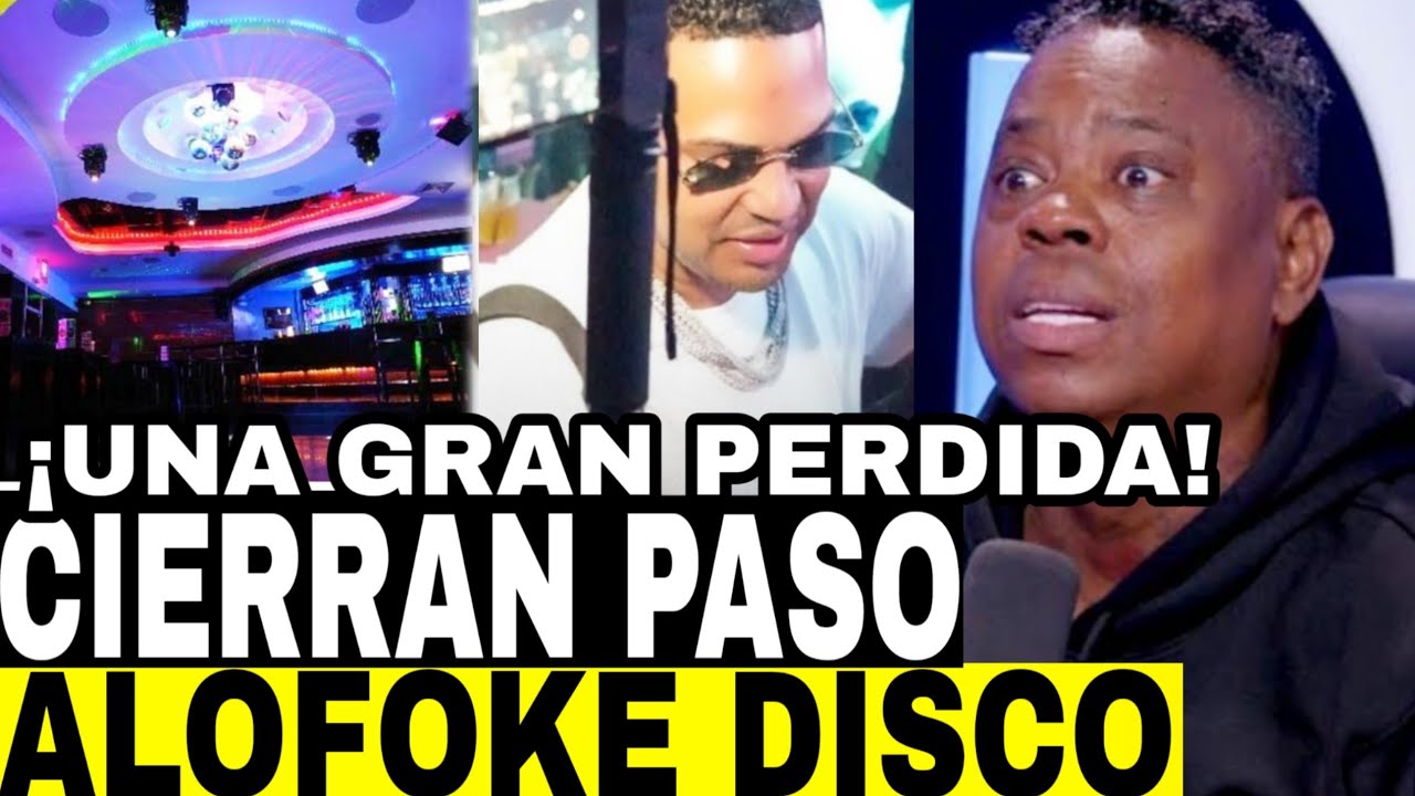 ALOFOKE CERRÓ EL GRAN PROYECTO DE ALOFKE DISCOTE PORQUE DJ TOPO LUINNY Y CHEDDY IBAN A EJECUTAR PLAN