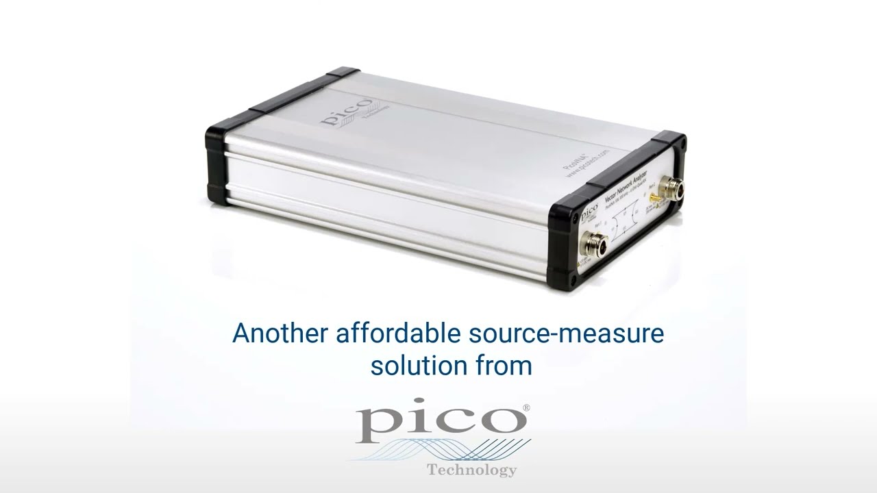 Introduction to the PicoVNA 106 vector network analyzer | Pico Technology
