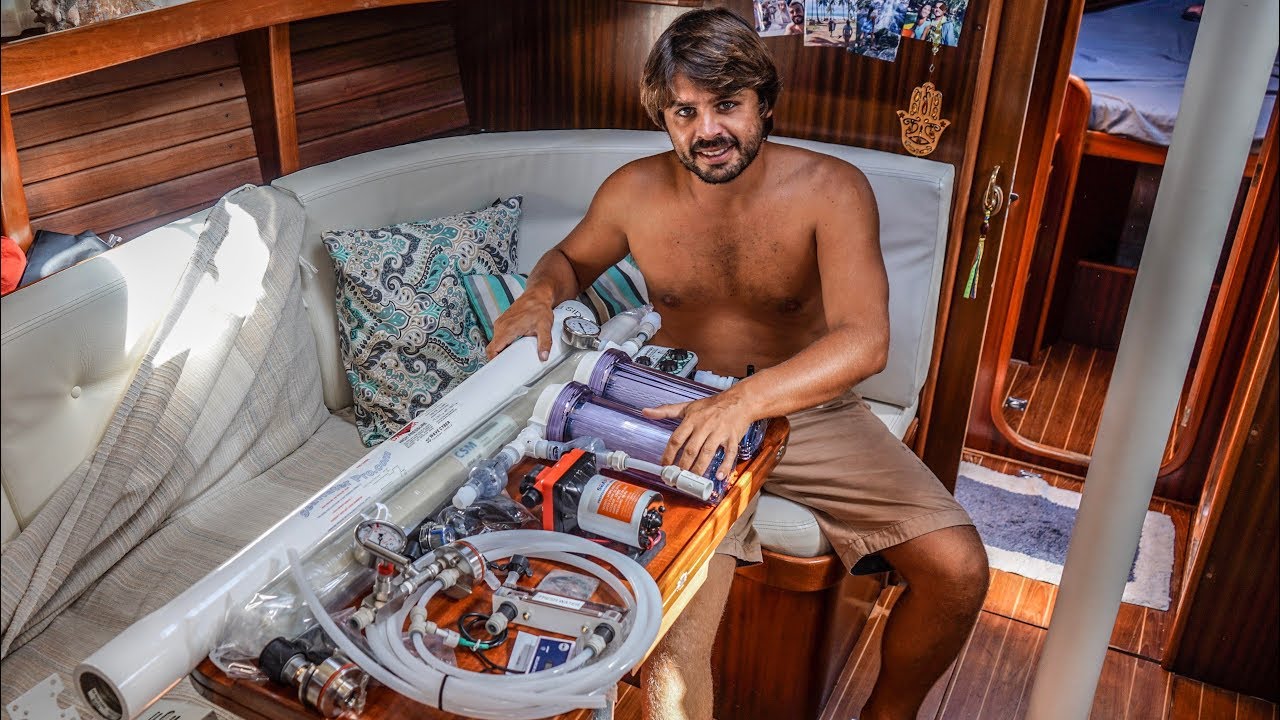 O Milagre da Água: Instalamos o Dessalinizador - Unforgettable Sailing (Ep.86)