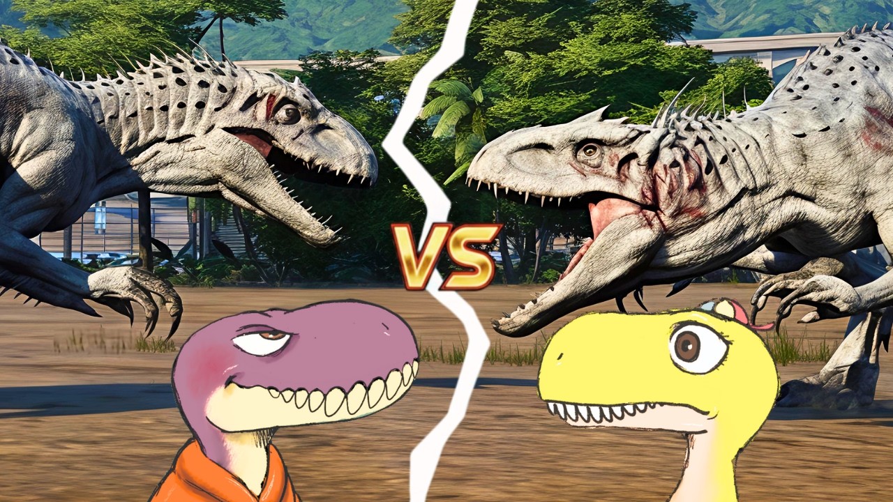 INDOMINUS REX BATTLE ROYALE 💥🦖👑 