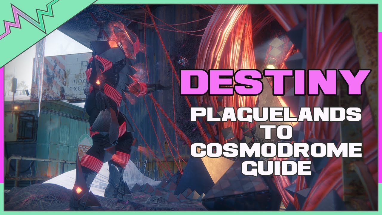 Destiny - Plaguelands to Cosmodrome How to Get There (Rise of Iron)