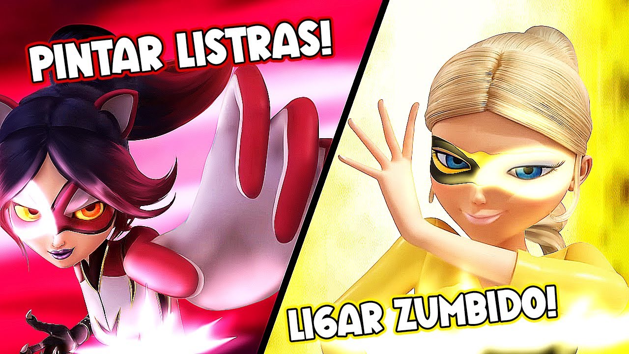 TODAS AS FRASES DE TRANSFORMAÇÃO EM MIRACULOUS LADYBUG!!