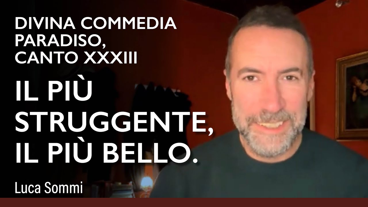 L&rsquo;ultimo canto della Divina Commedia, il pi&ugrave; struggente, il pi&ugrave; bello.#lucasommi #divinacommedia
