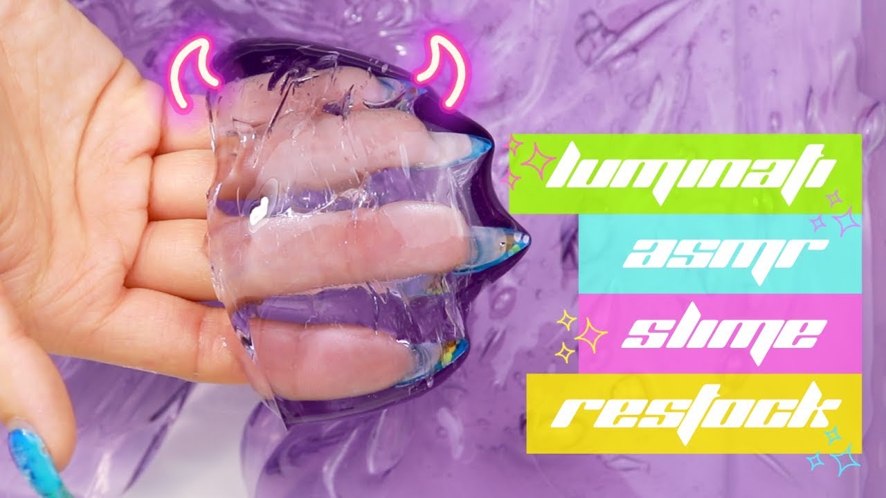 LUMINATI SLIME 3/10 RESTOCK VIDEO! CRYSTAL CLEAR SCENTED SLIMES!