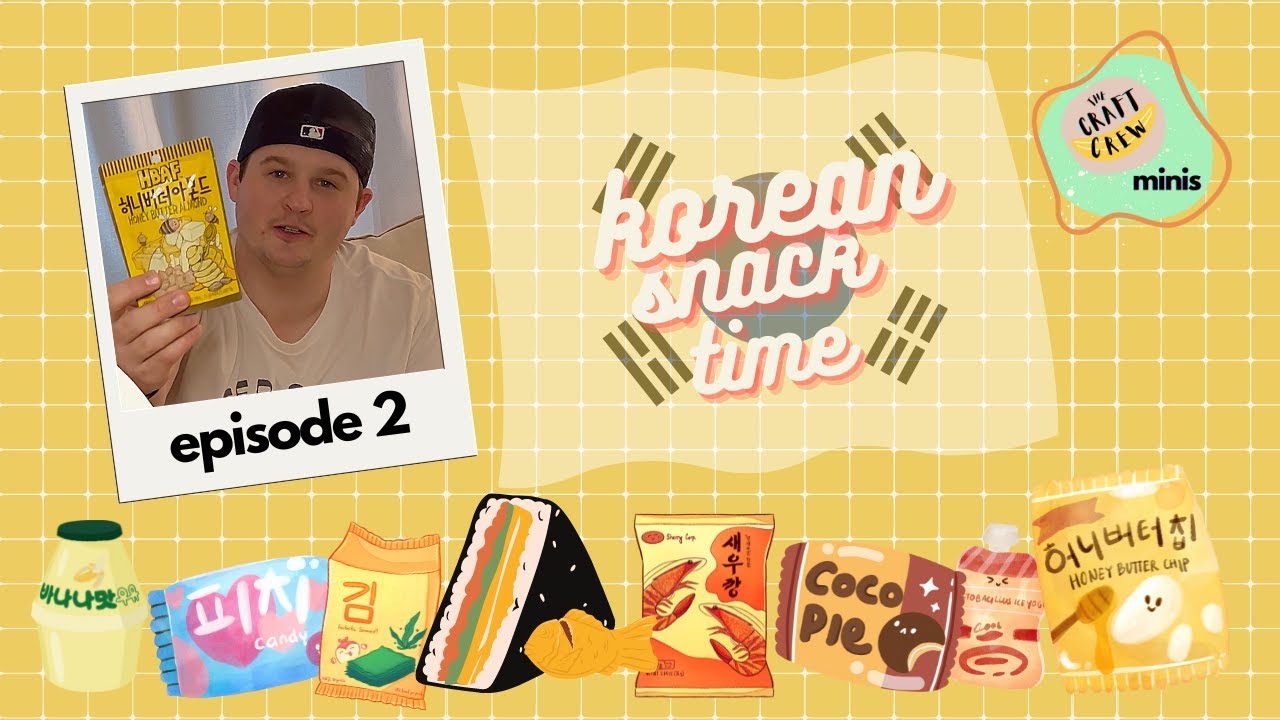 American Expats Try Korean Snacks Episode 2: Almond Edition