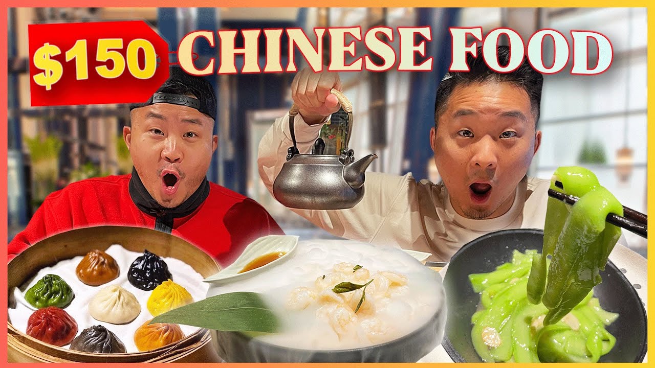 MOST Expensive CHINESE FOOD in NEW YORK! $150 MEAL