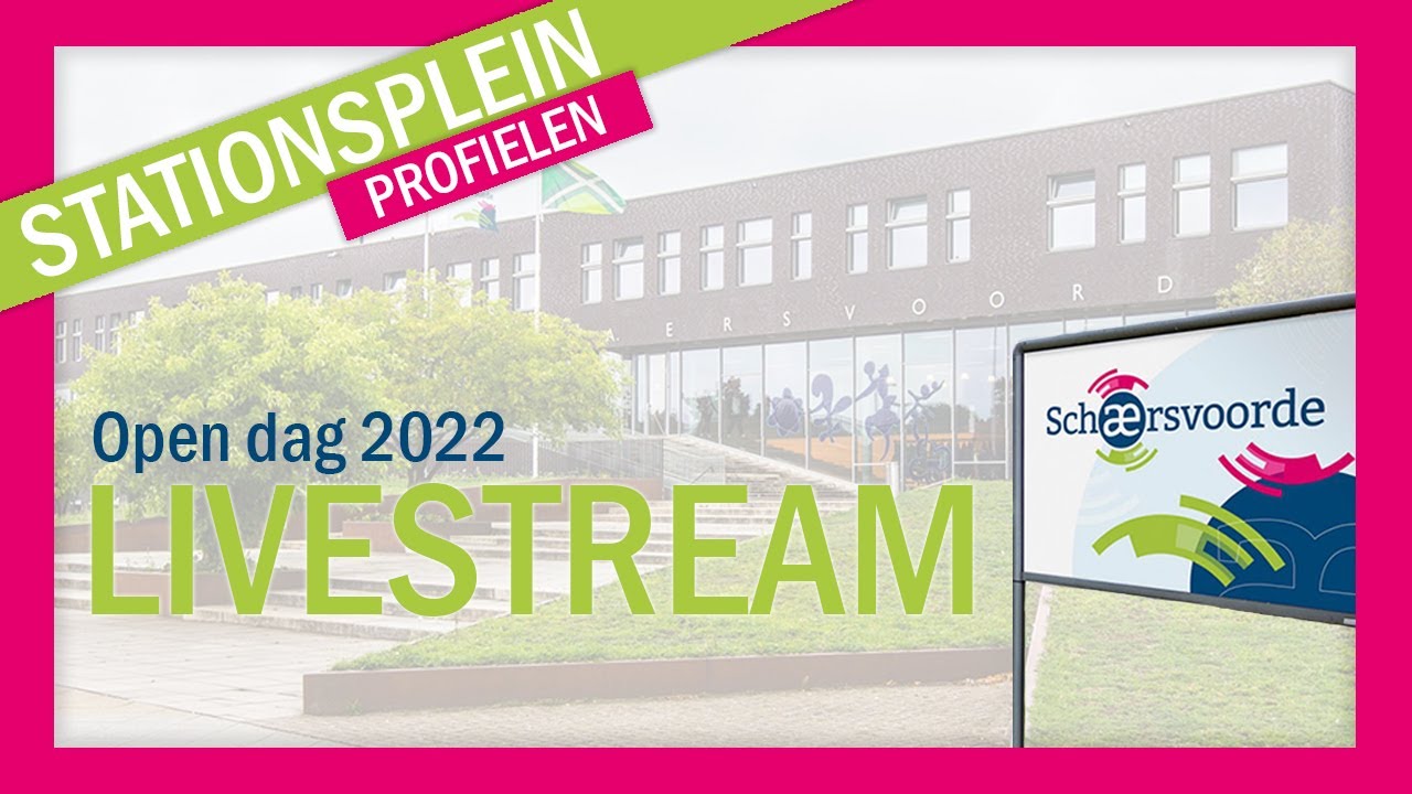Online open dag Schaersvoorde Stationsplein | livestream 2022