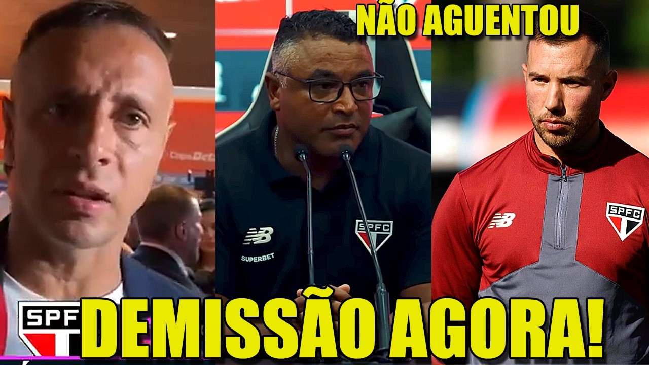 T&Eacute;CNICO PEDE DEMISS&Atilde;O NO S&Atilde;O PAULO! &Iacute;DOLO ACABA COM RAFINHA AP&Oacute;S DEFESA A ROGER MACHADO