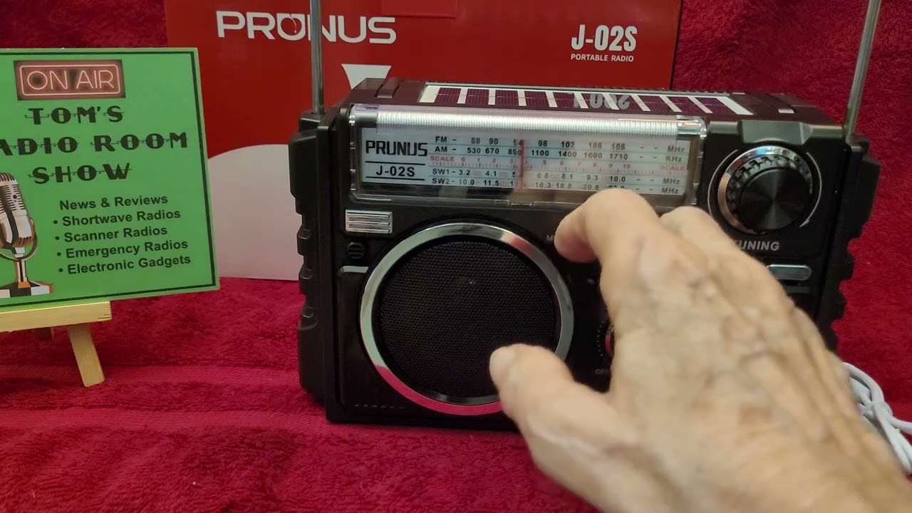 TRRS #2596 &mdash; Только что выпущено уникальное радио PRUNUS J-02S AM/FM/SW/BT/MP3